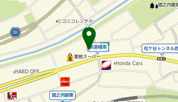 [EV]トヨタモビリティ東京(株) 堀之内店 (東京トヨタ)の地図画像