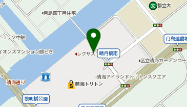 [EV]トヨタモビリティ東京(株) 中央晴海店 (東京トヨペット)の地図画像