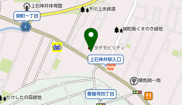 [EV]トヨタモビリティ東京(株) 練馬関町店 (ネッツ東京)の地図画像