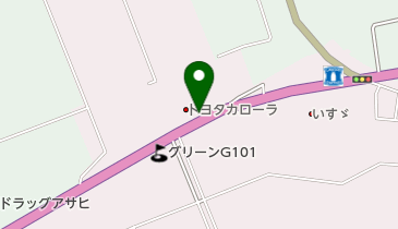 [EV]トヨタカローラ青森(株) 柏店の地図画像