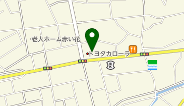 [EV]トヨタカローラ青森(株) 城東店の地図画像