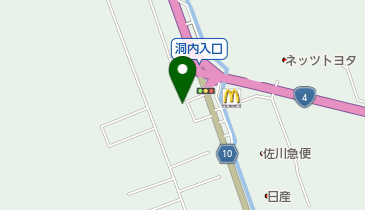 [EV]トヨタカローラ八戸(株) 十和田店の地図画像