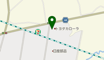 [EV]トヨタカローラ青森(株) 流通団地店の地図画像