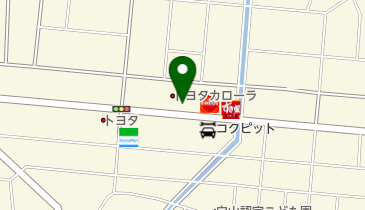 [EV]トヨタカローラ八戸(株) 根城店の地図画像