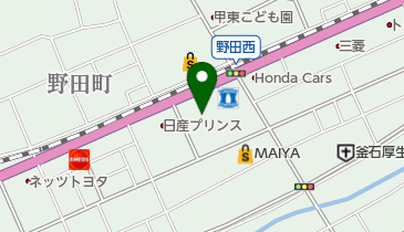 [EV]トヨタカローラ岩手(株) 釜石店の地図画像