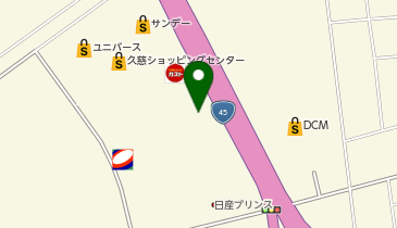 [EV]トヨタカローラ岩手(株) 久慈店の地図画像