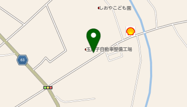 [EV](有)玉居子自動車整備工場 ロータス玉居子の地図画像