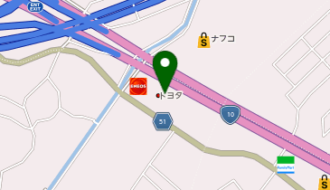 [EV]福岡トヨタ自動車(株) 小倉東インター店の地図画像