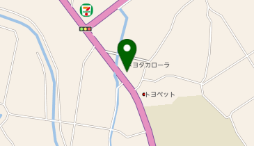 [EV]トヨタカローラ鹿児島(株) 大口店の地図画像
