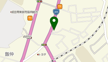 [EV](株)成田自動車 ロータス成田の地図画像