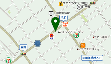 [EV]ボークス(株) Volkswagen東京町田の地図画像