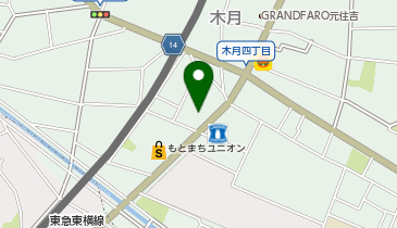 [EV]フォルクスワーゲンジャパン販売(株) Volkswagen元住吉の地図画像