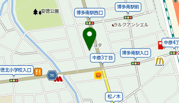 [EV]福岡トヨタ自動車(株) 那珂川店の地図画像