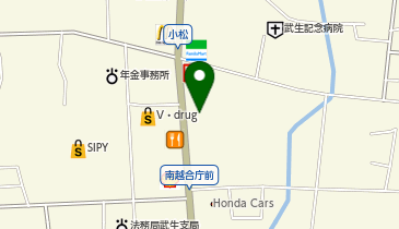 [EV](株)菱川モータース ロータス菱川の地図画像