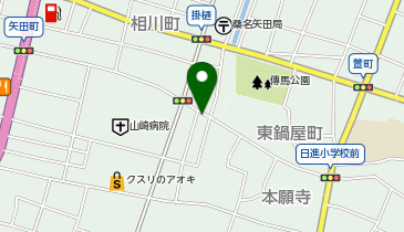 [EV](有)西田自動車整備 ロータス西田の地図画像