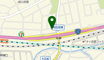 [EV](株)相生モータース ロータス相生モータースの地図画像