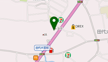 [EV]佐賀トヨタ自動車(株) 鳥栖インター店の地図画像