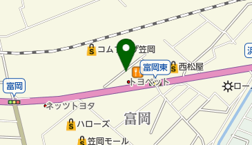 [EV]岡山トヨペット(株) Com Plaze笠岡の地図画像