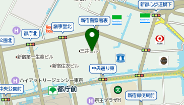 [EV]三井不動産(株) 新宿三井ビルディング (地下P)の地図画像