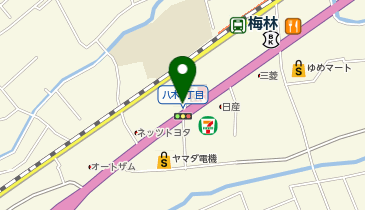 [EV](有)東亜自動車 ロータス東亜の地図画像