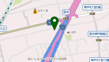[EV](株)ベストカーヤマナカ ロータスベストカーヤマナカの地図画像