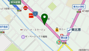 [EV](株)バルコムモータース BMW Premium Selection 博多の地図画像