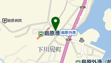 [EV]福岡トヨタ自動車(株) 長崎トヨタ 島原店の地図画像