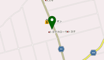 [EV]トヨタカローラ鹿児島(株) 大隅店の地図画像