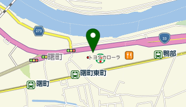 [EV]高知トヨタ(株) 朝倉店の地図画像