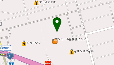 [EV]イオンリテール(株) イオンモール各務原インター (屋上P F区画)の地図画像