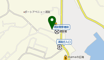 [EV]横須賀市 浦賀行政センターの地図画像