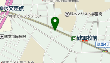 [EV]ユナイテッドトヨタ熊本(株) 健軍店 (カローラ)の地図画像