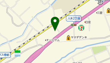 [EV]広島トヨペット(株) U-carALALやぎの地図画像