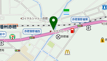 [EV]トヨタカローラ姫路(株) 赤穂店の地図画像