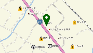 [EV]熊本トヨタ自動車(株) 人吉店の地図画像