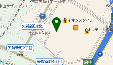 [EV]イオンモール広島府中 (屋内P 1階Dゾーン)の地図画像