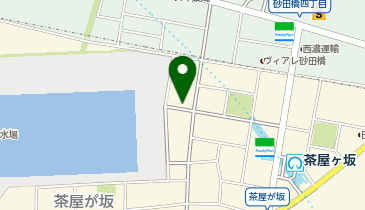 [EV](株)日本駐車場サービス ラッキーパーキング茶屋が坂1丁目(2)の地図画像