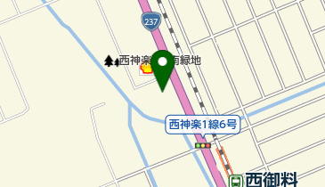 [EV]トヨタカローラ旭川(株) 西神楽店の地図画像