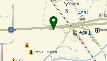 [EV]イオンモール筑紫野 (平面P A区画)の地図画像