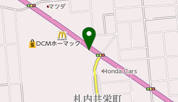 [EV]トヨタモビリティ帯広(株) カローラ札内店の地図画像