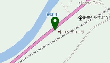 [EV]トヨタカローラ北見(株) 網走店の地図画像