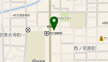[EV]京都日産自動車(株) 西大路店の地図画像