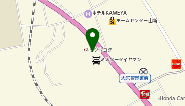 [EV]ネッツトヨタ茨城(株) マイネ常陸大宮の地図画像