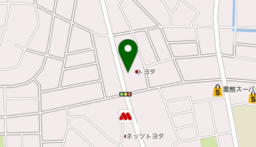 [EV]群馬トヨタ自動車(株) 伊勢崎つなとり店の地図画像