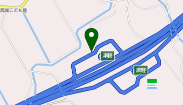 [EV]東日本高速道路(株) NEXCO東日本 東北自動車道 津軽SA (下り)の地図画像