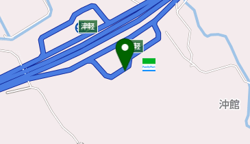 [EV]東日本高速道路(株) NEXCO東日本 東北自動車道 津軽SA (上り)の地図画像