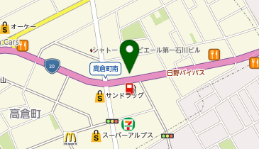 [EV]トヨタS&D西東京(株) 日野バイパス店 (ネッツ多摩)の地図画像