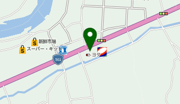 [EV]大分トヨタ自動車(株) 臼杵店の地図画像