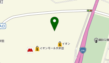 [EV]イオンモール大牟田 (北側平面P B区画)の地図画像
