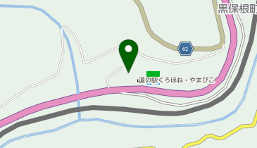 [EV]桐生市 道の駅 くろほね・やまびこの地図画像